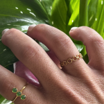 Anillo Cadenita Acero