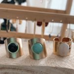 Anillo Ajustable con Piedra