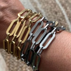 Pulsera Eslabones Rectangulares