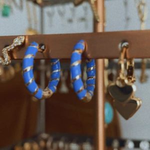 Pendientes aritos colores