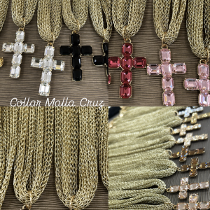Collar Malla Cruz