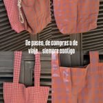 Bolso tela Vichy