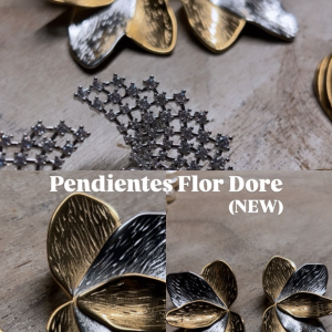 Pendientes Flor Dore